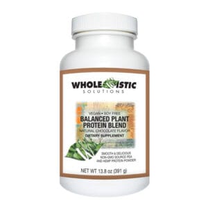 Vegan Protein Chocolate - Balanced Plant Protein Blend (13.8 oz)