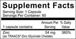 Reacted Zinc - 60 caps - Image 2