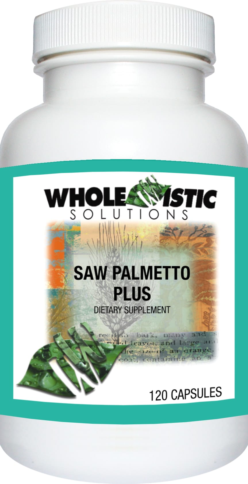 Saw Palmetto Plus – 120 Capsules – Wholeistic Solutions